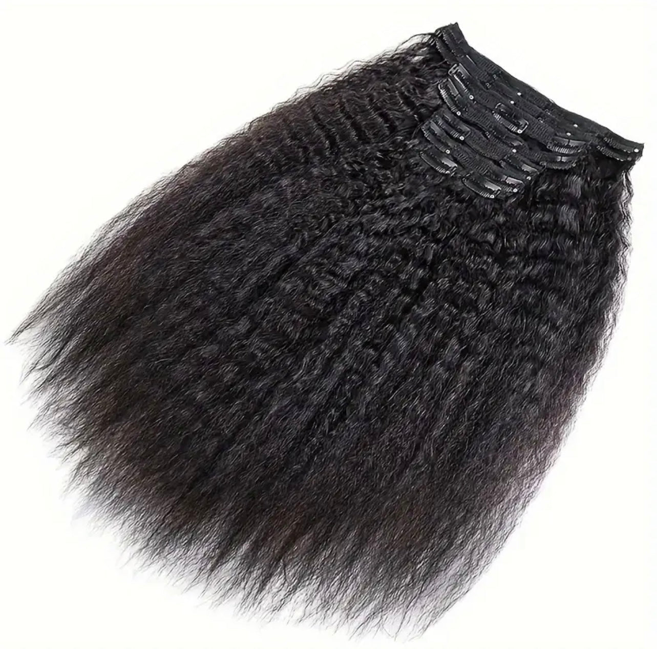 Kinky Straight Clip ins