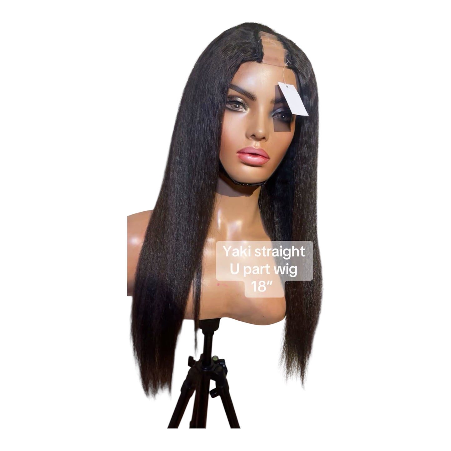 Kinky Straight U-Part Wig 16"