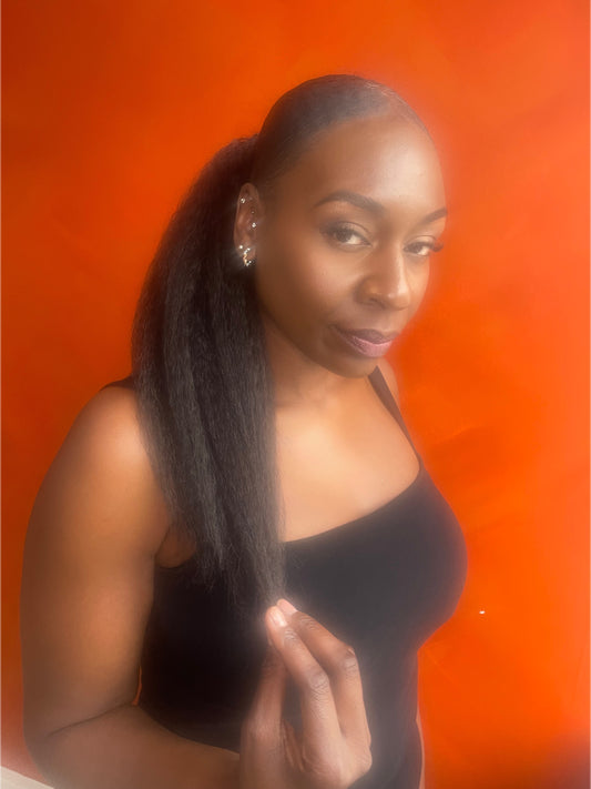 Kinky Yaki Ponytail