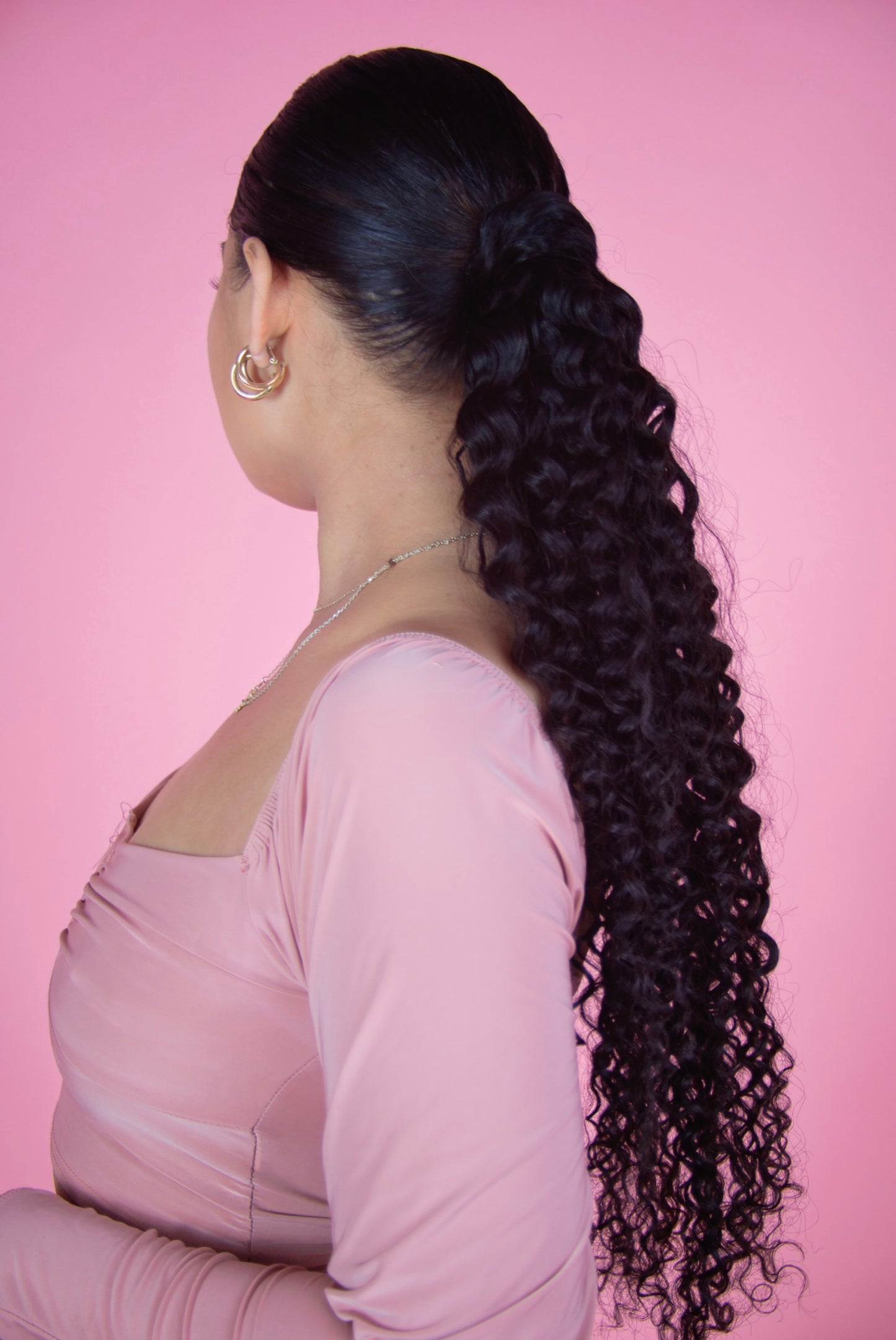 Curly Ponytail
