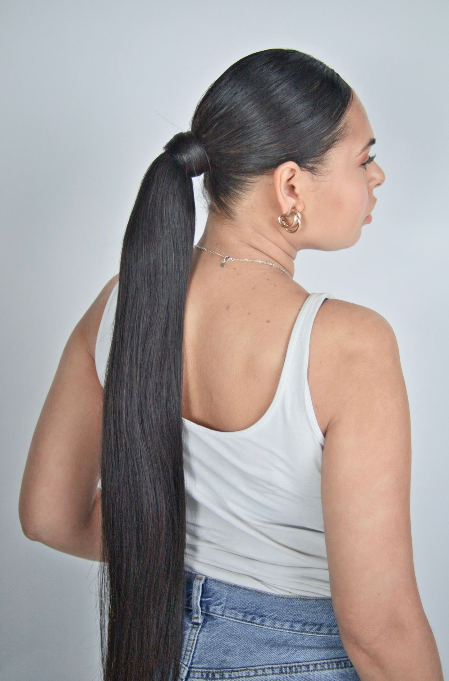 Straight Ponytail